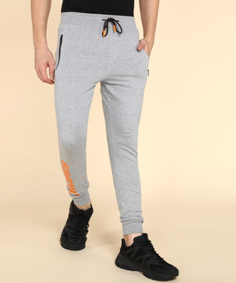 KILLER Printed Men Grey Track Pants