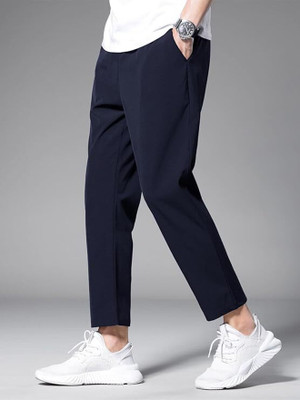 RMGARMENTMK Washed, Solid Men Blue Track Pants