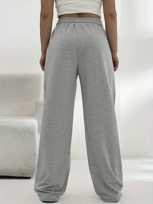 IRONDYE Solid Women Grey Track Pants