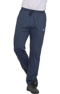 Carlos Solid Men Dark Blue Track Pants