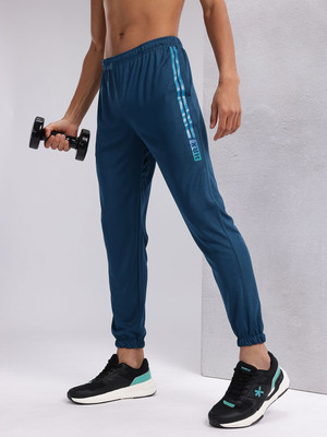 HRX by Hrithik Roshan Solid Men Blue Track Pants