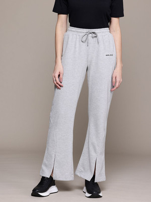 Roadster Solid Women Grey Track Pants