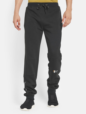 Octave Solid Men Light Green Track Pants