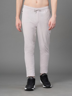 Red Tape Solid Men Grey Track Pants