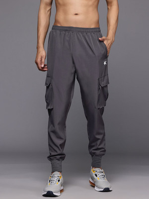 HRX by Hrithik Roshan Solid Men Grey Track Pants