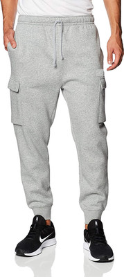 The Modern Soul Solid Men Grey Track Pants