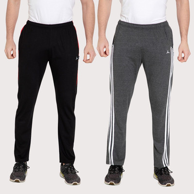Zeffit Self Design Men Multicolor Track Pants