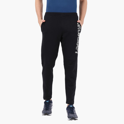 Wildcraft Printed Men Black Track Pants