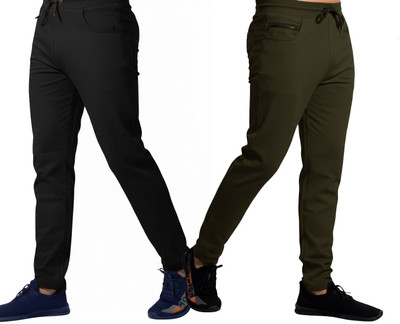 ANSHIKA FASHION Solid Men Multicolor Track Pants