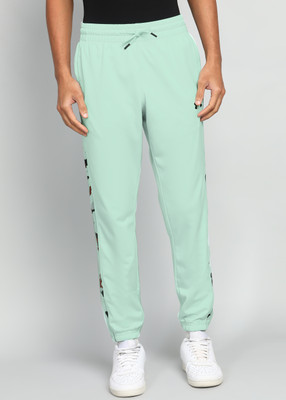 UNDER ARMOUR Solid Men Light Green Track Pants
