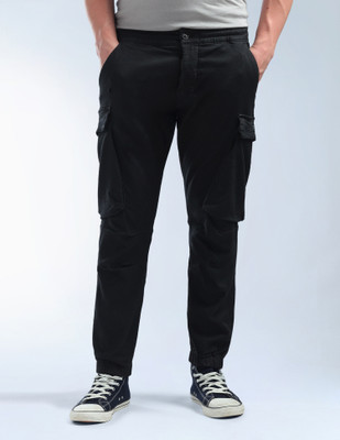 FLYING MACHINE Solid Men Multicolor Track Pants