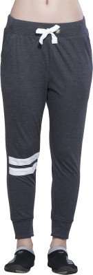 Alan Jones Solid Women Grey Track Pants