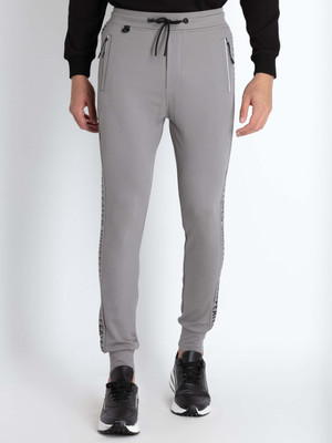 Status Quo Self Design Men Beige Track Pants