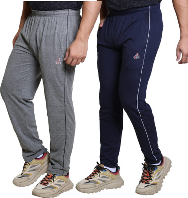 ELLER Solid Men Multicolor Track Pants