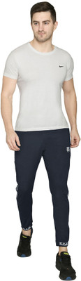 Mindsart GENZ Striped Men Black Track Pants