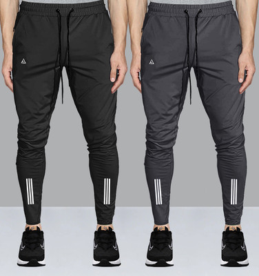 AVOLT Striped Men Multicolor Track Pants