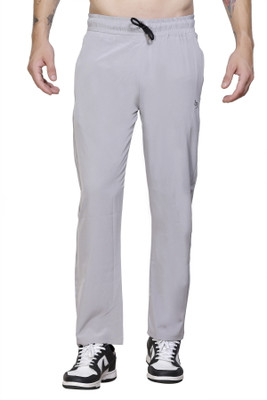 Leebonee Solid Men Grey Track Pants