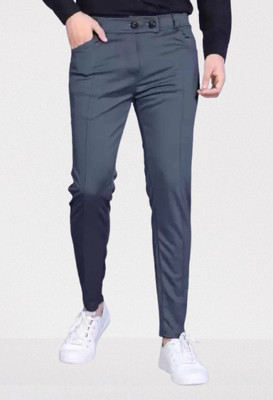 Nitya TrackP Solid Men Grey Track Pants
