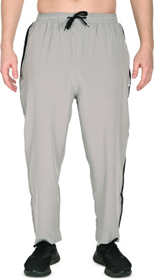 JUHRAF Solid Men Grey Track Pants