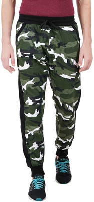 GOKUL FASHION Printed Men Green Track Pants