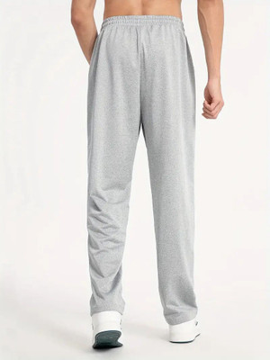 TRUFFLEGUM Solid Men Grey Track Pants