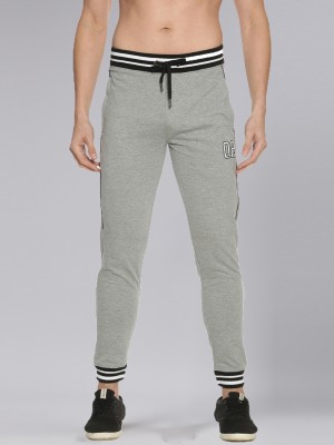 Force NXT Solid Men Grey Track Pants