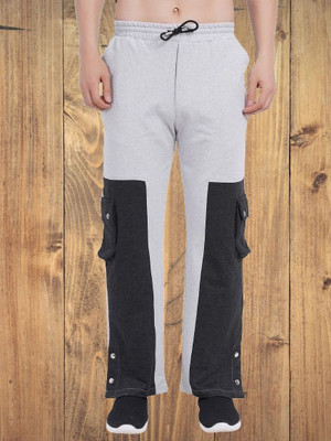 CLOTHINK India Solid Women Multicolor Track Pants
