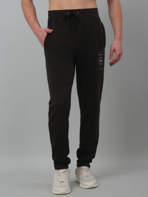 CANTABIL Solid Men Green Track Pants