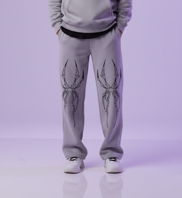 xpecto style Printed Men Grey Track Pants