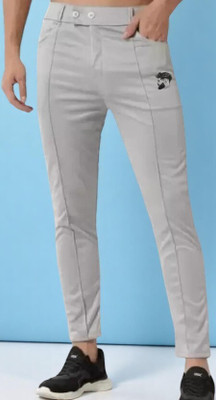 LALWANI BROTHERS Solid Men Grey Track Pants