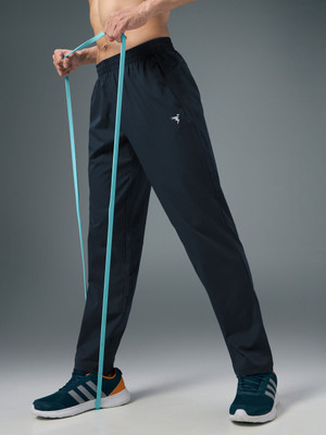 TECHNOSPORT Solid Men Dark Blue Track Pants