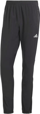 ADIDAS Graphic Print Men Black Track Pants