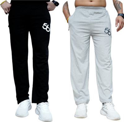 SAK Solid Men Multicolor Track Pants
