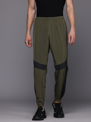HRX by Hrithik Roshan Solid Men Green Track Pants