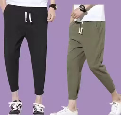 Mehmeti Solid Men Multicolor Track Pants