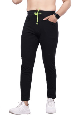 dhaari by unique creation Solid Men Black Track Pants