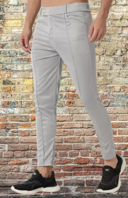Nitya TrackP Solid Men Grey Track Pants