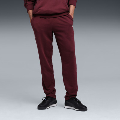 PUMA Solid Men Red Track Pants