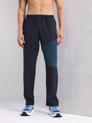 HRX by Hrithik Roshan Solid Men Blue Track Pants