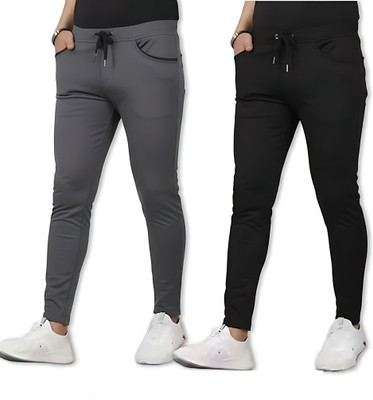 Todorov Solid Men Multicolor Track Pants