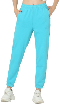 GAP Solid Women Blue Track Pants