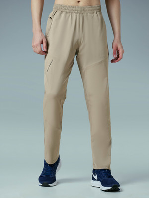 TECHNOSPORT Solid Men Beige Track Pants