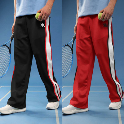 Kynetic Printed Men Red, Black Track Pants