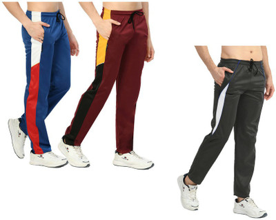 Indistar Colorblock Men Multicolor Track Pants