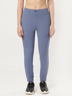 JOCKEY Solid Women Blue Track Pants