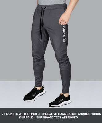 AVOLT Printed Men Grey Track Pants