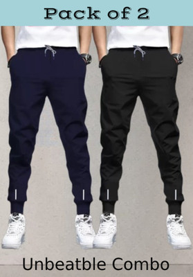 Reya Solid Men Multicolor Track Pants