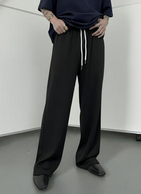Dockstreet Striped Men Black Track Pants