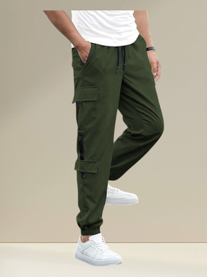 THE SARTHI FASHION WORLD Solid Men Multicolor Track Pants