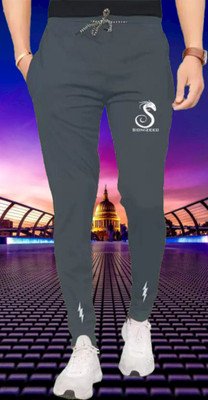 sonizeed sdmk Printed Men Grey Track Pants
